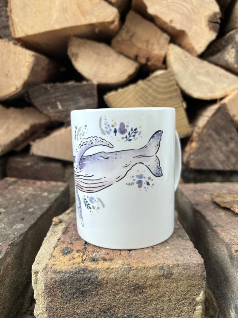 SALE Blue Whale Mug