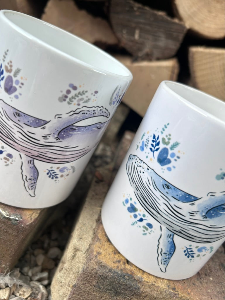 SALE Blue Whale Mug