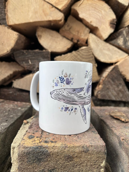 SALE Blue Whale Mug