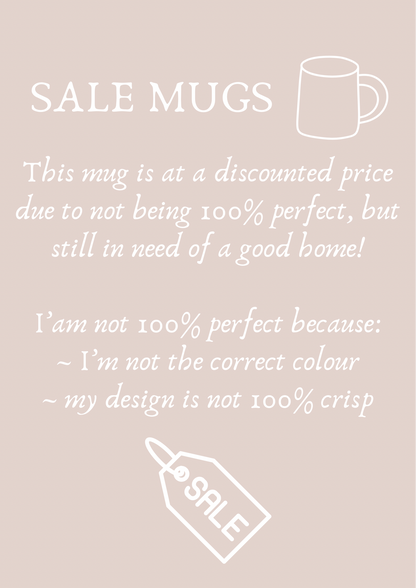 SALE Blue Whale Mug