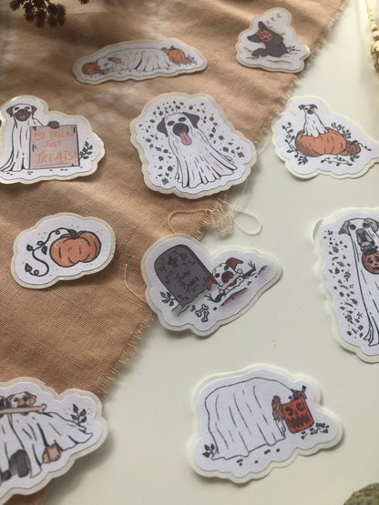 Halloween Dog's Sticker Pack