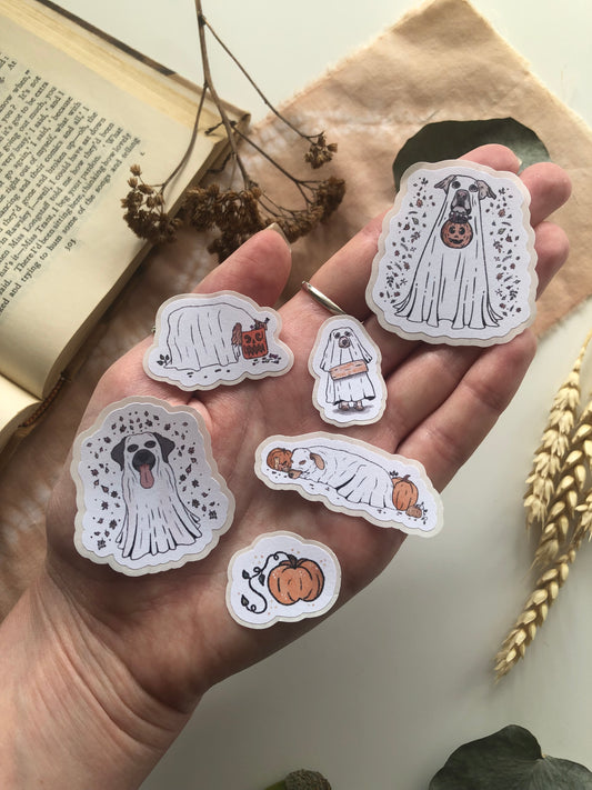 Halloween Dog's Sticker Pack